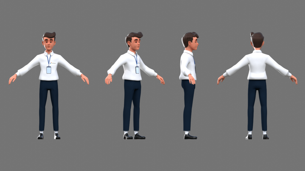 Grha Pertamina 3D Safety Induction Character 3