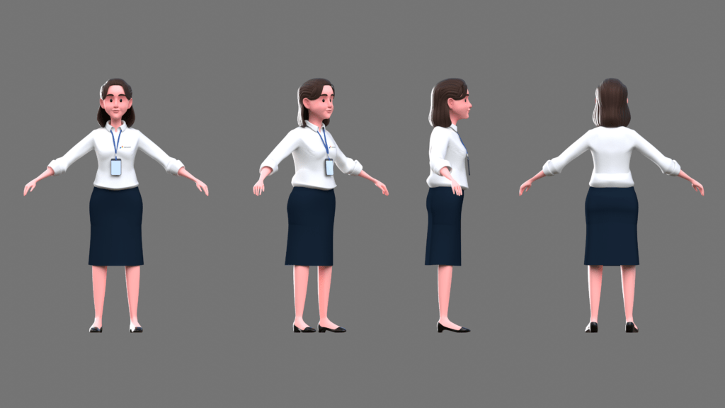 Grha Pertamina 3D Safety Induction Character 5
